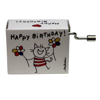Happy Birthday #210 Handcrank Music Box