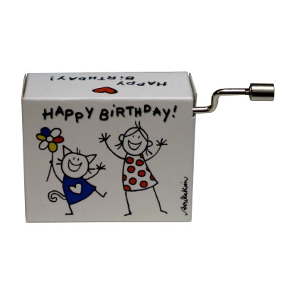 Happy Birthday #209 Handcrank Music Box