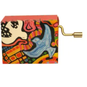 Free as the Wind Holz #206 Handcrank Music Box