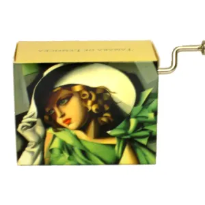 La Vie en Rose Tamara de Lempicka #118 - Hand Crank Music Box