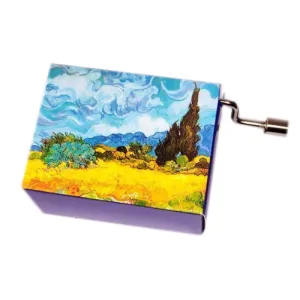 Spring Van Gogh #199 Handcrank Music Box