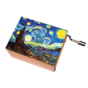 Waltz of Flowers Van Gogh #200 Handcrank Music Box