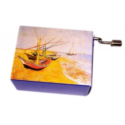 Free as the Wind Van Gogh #201 - Handcrank Music Box