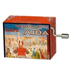 Triumph March Aïda Verdi #171 - Handcrank Music Box