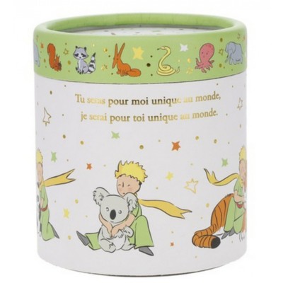 Boîte à Musique Verte Le Petit Prince