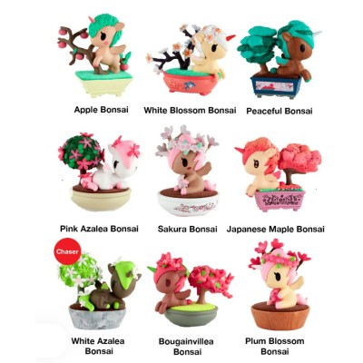 Botanical Bonzai Unicorno Figurines Tokidoki