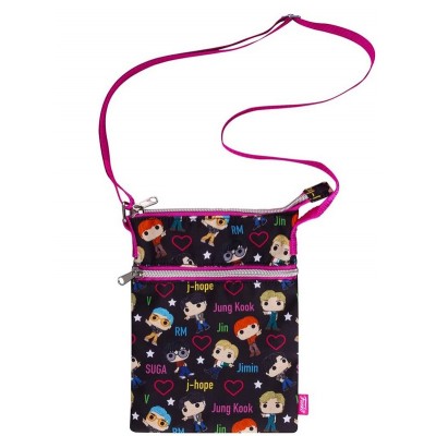 BTS Band with Hearts Passport Bag Funko