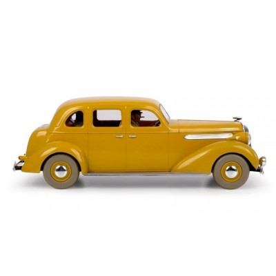 La Conduite Intérieure Beige Automobile de Collection des Albums Tintin