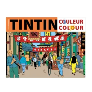 Cahier à Colorier Orange de Tintin