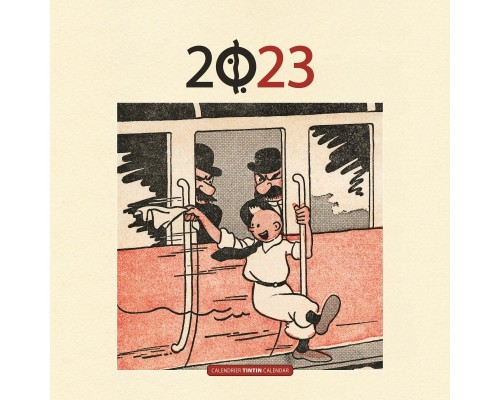 Calendrier Tintin 2023