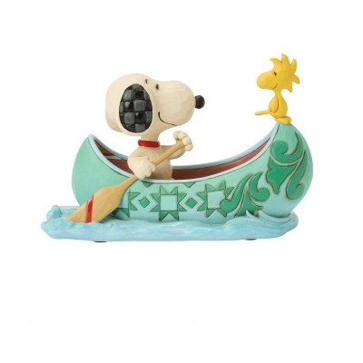 Snoopy et Woodstock en Canot Peanuts Jim Shore Snoopy et Woodstock en Canot Peanuts Jim Shore