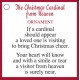 Christmas Cardinal Lucky Charm