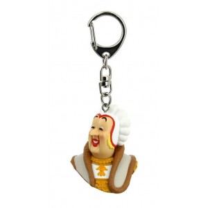 La Castafiore Bust Keyring