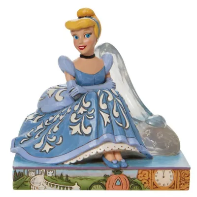 Cendrillon et Sa Pantoufle de Vair Jim Shore Disney Tradition