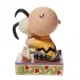 Charlie Brown et Snoopy Câlin Peanuts Jim Shore