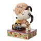 Charlie Brown et Snoopy Câlin Peanuts Jim Shore