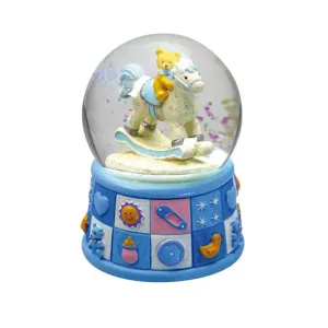 Horse and Teddy Bear Musical Snowglobe Horse and Teddy Bear Musical Snowglobe