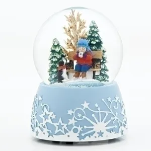 Hot Chocolat with Domino Musical Snowglobe Hot Chocolat with Domino Musical Snowglobe