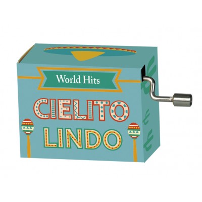Cielito Lindo #235 Handcrank Music Box