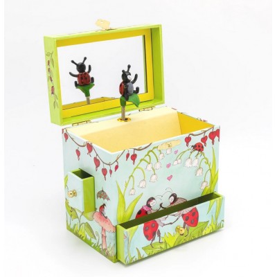 Ladybugs Musical Jewelry box