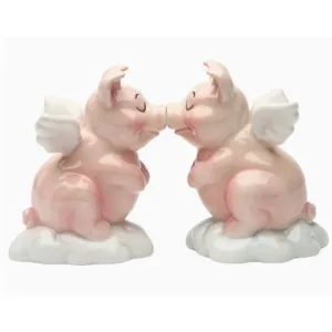 Cochons Anges Salière Poivrière