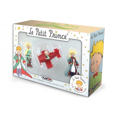 Box with 3 Little Prince Figurines