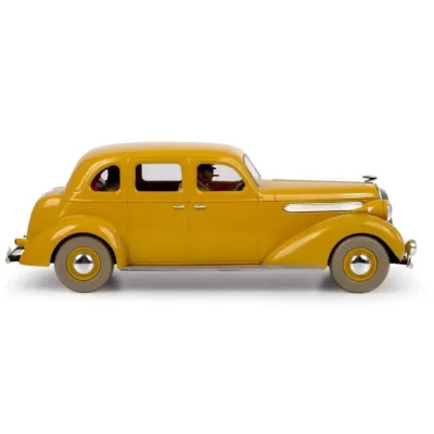 La Conduite Intérieure Beige Automobile de Collection des Albums Tintin