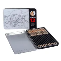 Boîte de Crayons à Croquis Tintin