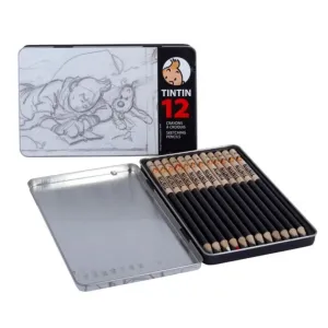 Boîte de Crayons à Croquis Tintin
