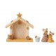 Nativity Set Tails with Heart Mice Figurine