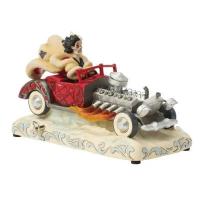 Automobile de Cruella Disney Traditions Jim Shore