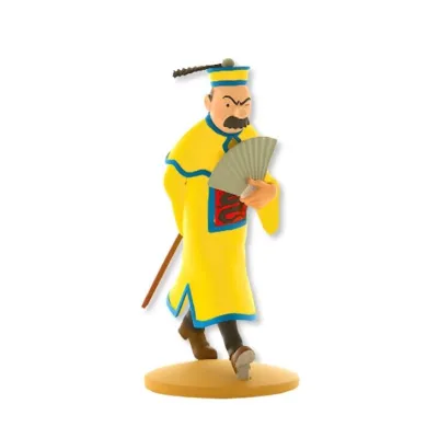 Dupond Chinois Figurine Tintin en Résine