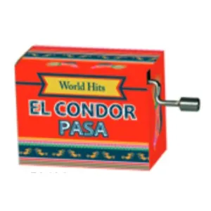 El Condor Pasa #252 Hand Crank Music Box