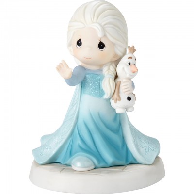 Elsa with Olaf Disney Precious Moments