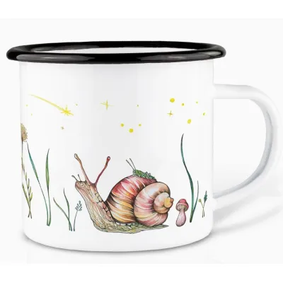 L'Escargot dans L'Herbe Tasse Camping Ligarti