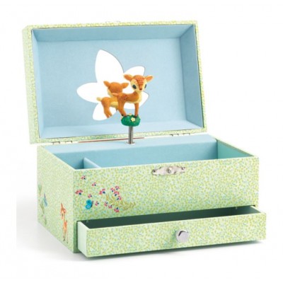 The Fawn's Song Musical Jewelry Box