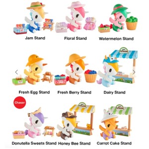 Farmers Market Unicorno Figurines Tokidoki