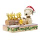 Snoopy and Woodstock Camp Fire Peanuts Jim Shore Snoopy and Woodstock Camp Fire Peanuts Jim Shore