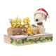Snoopy et Woodstock Feu de Camp Peanuts Jim Shore