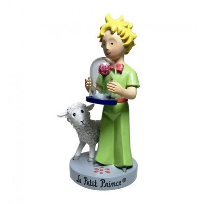 Figurine The Little Prince Sheep and Rose