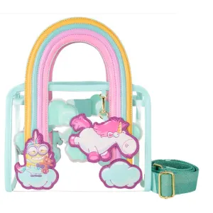 Fluffy Unicorn Minion Tote Bag Loungefly