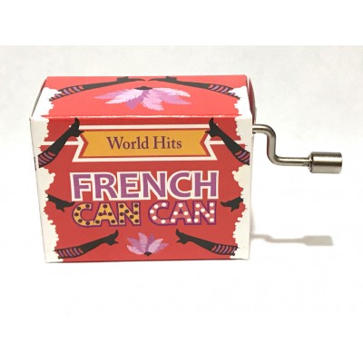 French Cancan #280 Handcrank Music Box