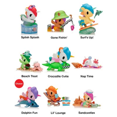 Fun in the Sun Unicorno Figurines Tokidoki