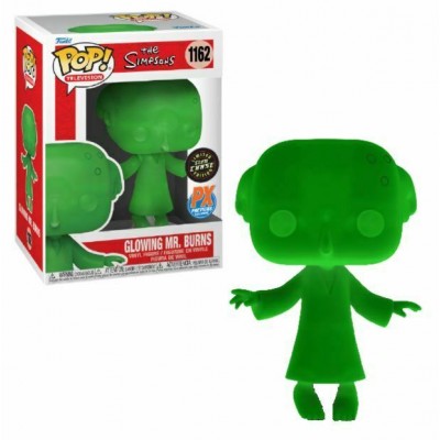 Glowing Mr. Burns 1162 Funko Pop PX Preview  Version Chase