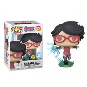 Sarada with Sharingan 1358 Funko Pop Édition Spéciale Phosphoresent