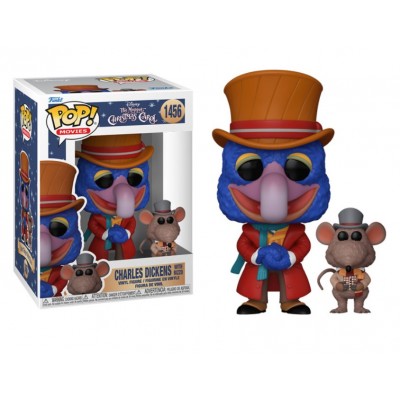 Charles Dickens  with Rizzo 1456 Funko Pop