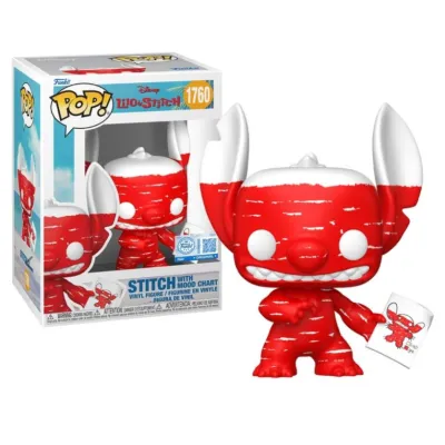 Stitch with Mood Chart 1760 Funko Pop Édition Spéciale