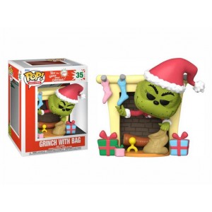 Grinch with Bag 35 Funko Pop Deluxe