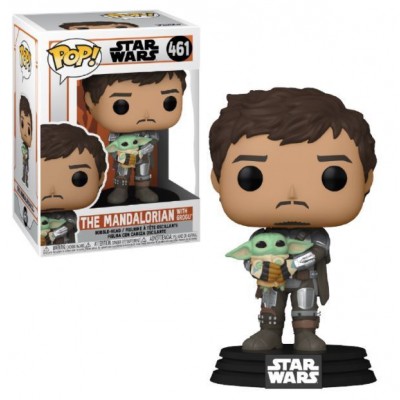 Mandalorian with Grogu (Child) 461 Funko Pop