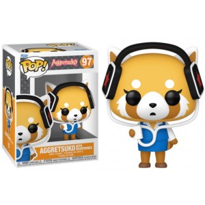 Aggretsuko with Headphones 97 Funko Pop